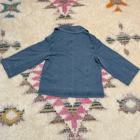 Denim Double Breasted Jacket - Picture 7 of 8